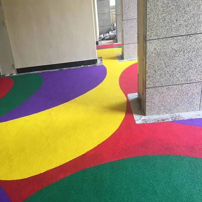 幼儿园塑胶操场价格 幼儿园场地epdm颗粒