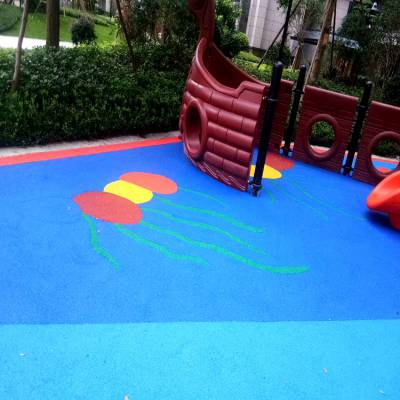 幼儿园塑胶地面图案与施工价格解析
